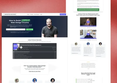 Subscription Web Design