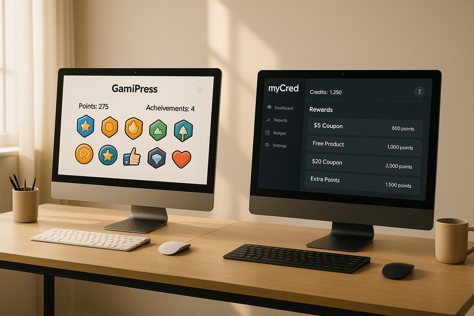 GamiPress vs myCred: Gamification Plugin Comparison